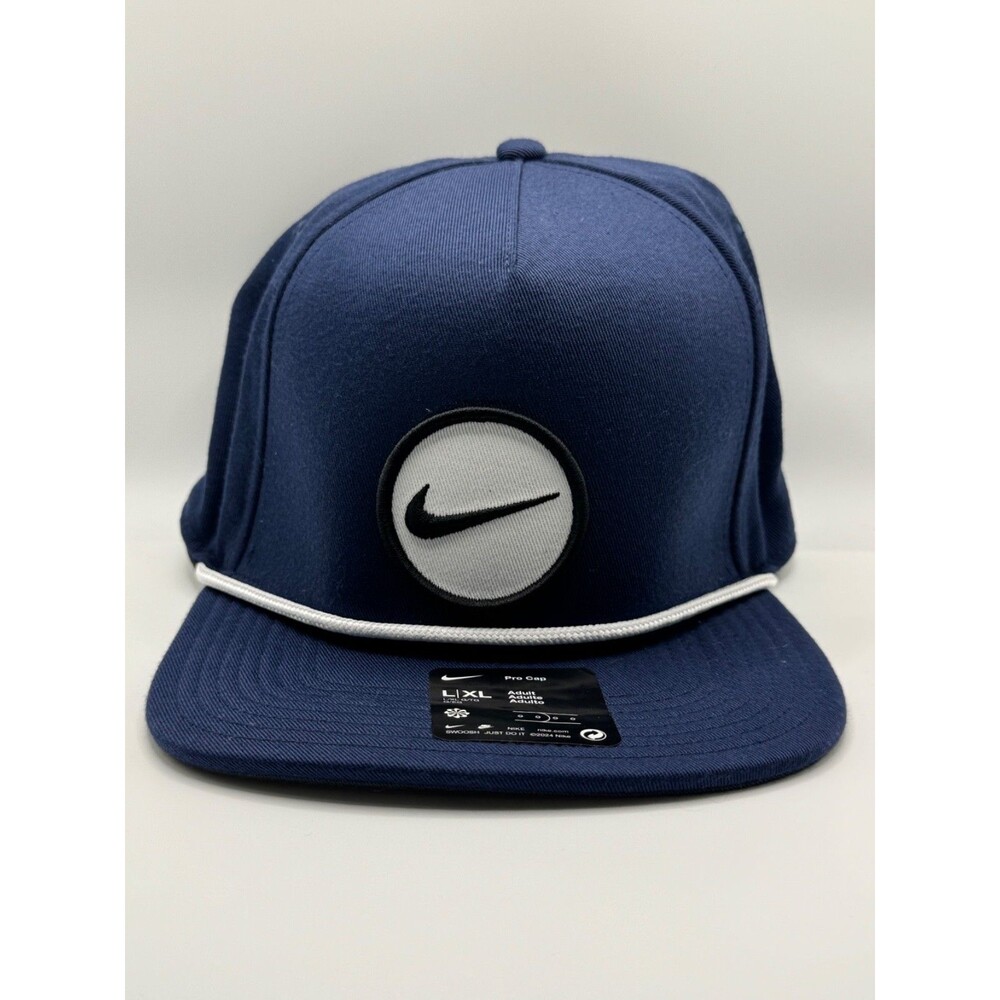 Nike HF7482-410 L/XL Pro Training Blue Ball Cap Hat NWT